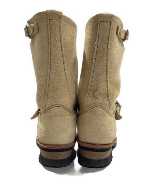 RED WING（レッドウィング）RED WING (レッドウィング) エンジニアブーツ ベージュ サイズ:8の古着・服飾アイテム