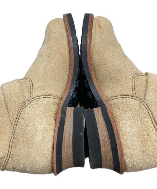 RED WING（レッドウィング）RED WING (レッドウィング) エンジニアブーツ ベージュ サイズ:8の古着・服飾アイテム