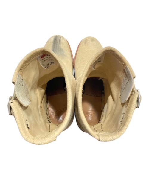 RED WING（レッドウィング）RED WING (レッドウィング) エンジニアブーツ ベージュ サイズ:8の古着・服飾アイテム