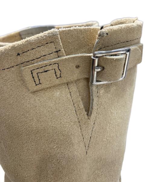 RED WING（レッドウィング）RED WING (レッドウィング) エンジニアブーツ ベージュ サイズ:8の古着・服飾アイテム