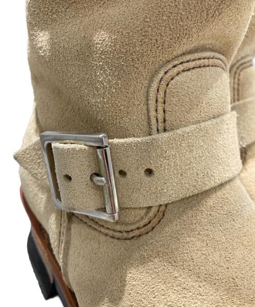 RED WING（レッドウィング）RED WING (レッドウィング) エンジニアブーツ ベージュ サイズ:8の古着・服飾アイテム