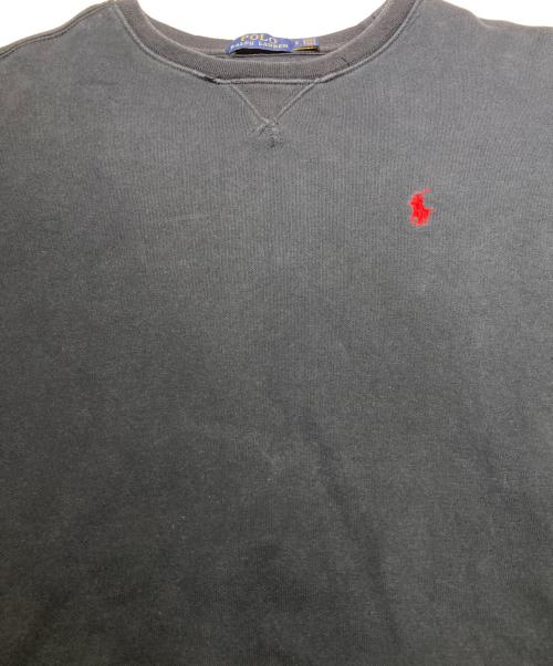 POLO RALPH LAUREN（ポロ・ラルフローレン）POLO RALPH LAUREN (ポロ・ラルフローレン) スウェット ブラック サイズ:Sの古着・服飾アイテム