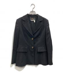 Salvatore Ferragamo（サルヴァトーレ フェラガモ）の古着「ジャケット」｜ブラック