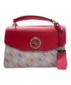 GUESSゲス）の古着「LANDON TOP HANDLE FLAP」｜ピンク