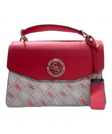 GUESS（ゲス）の古着「LANDON TOP HANDLE FLAP」｜ピンク