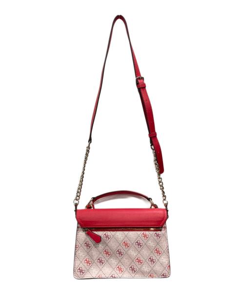 GUESS（ゲス）GUESS (ゲス) LANDON TOP HANDLE FLAP ピンクの古着・服飾アイテム