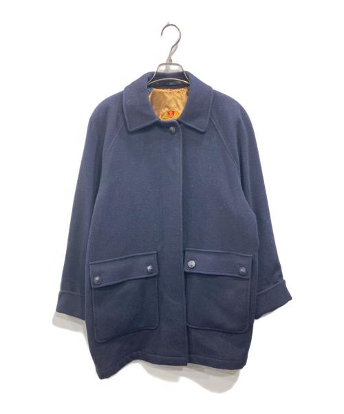 Burberry's（バーバリー）Burberry's (バーバリー) ウールコート ネイビー サイズ:表記なしの古着・服飾アイテム