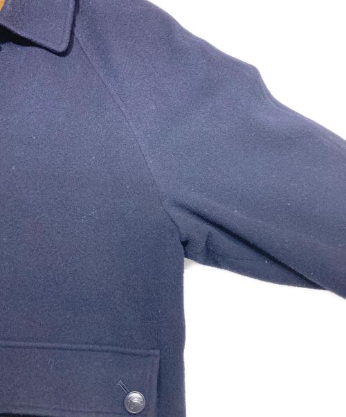 Burberry's（バーバリー）Burberry's (バーバリー) ウールコート ネイビー サイズ:表記なしの古着・服飾アイテム