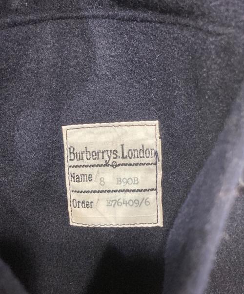 Burberry's（バーバリー）Burberry's (バーバリー) ウールコート ネイビー サイズ:表記なしの古着・服飾アイテム