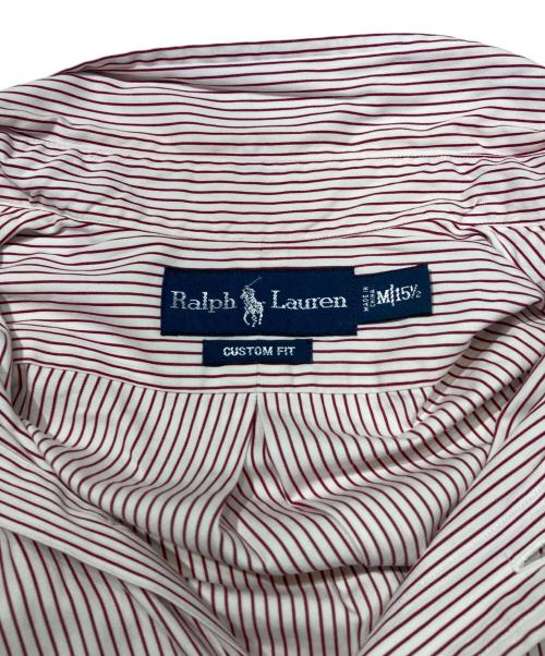 RALPH LAUREN（ラルフローレン）RALPH LAUREN (ラルフローレン) ボタンダウンシャツ レッド サイズ:Mの古着・服飾アイテム