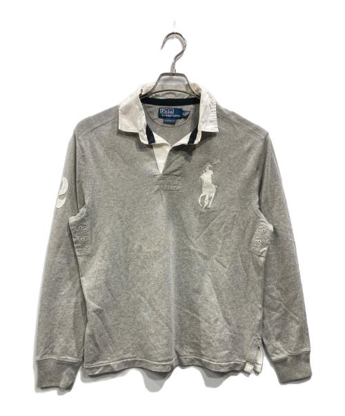 POLO RALPH LAUREN（ポロ・ラルフローレン）POLO RALPH LAUREN (ポロ・ラルフローレン) ポロシャツ グレー サイズ:Mの古着・服飾アイテム