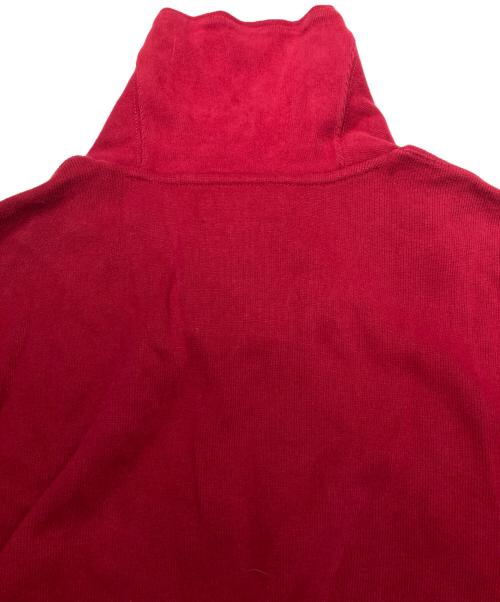 POLO RALPH LAUREN（ポロ・ラルフローレン）POLO RALPH LAUREN (ポロ・ラルフローレン) ロゴ刺繍スウェット レッド サイズ:Mの古着・服飾アイテム