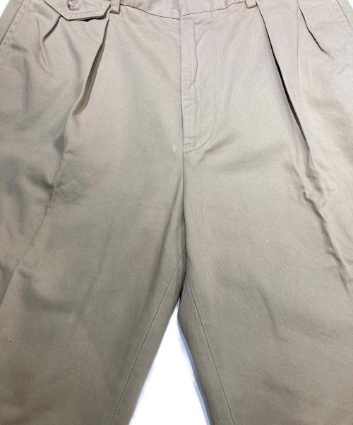 POLO RALPH LAUREN（ポロ・ラルフローレン）POLO RALPH LAUREN (ポロ・ラルフローレン) トラウザーパンツ ベージュ サイズ:W29の古着・服飾アイテム