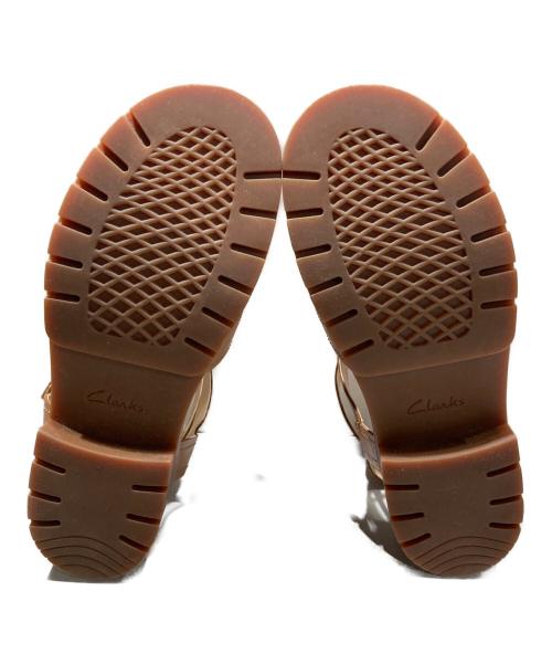 CLARKS（クラークス）CLARKS (クラークス) Orinoco Cove（オリノコ・コーヴ） ブラウン サイズ:SIZE 23.5cmの古着・服飾アイテム