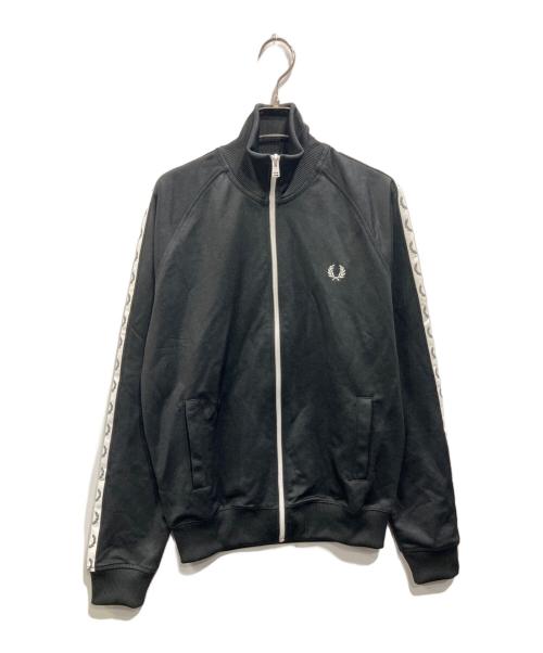 FRED PERRY（フレッドペリー）FRED PERRY (フレッドペリー) Taped Track Jacket ブラック サイズ:Sの古着・服飾アイテム
