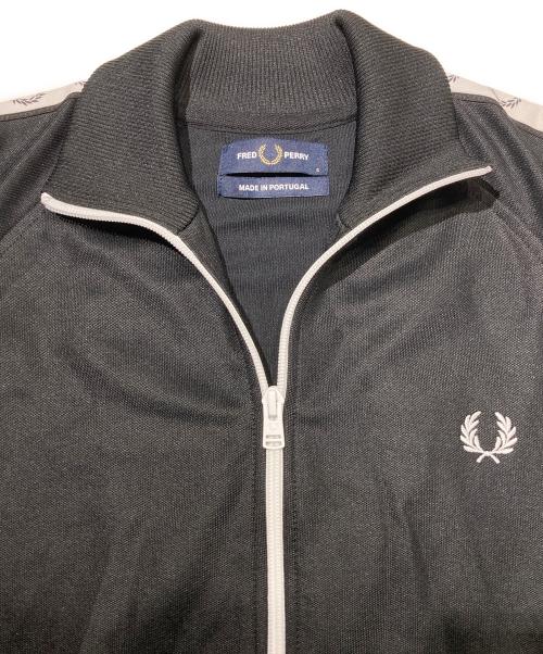 FRED PERRY（フレッドペリー）FRED PERRY (フレッドペリー) Taped Track Jacket ブラック サイズ:Sの古着・服飾アイテム