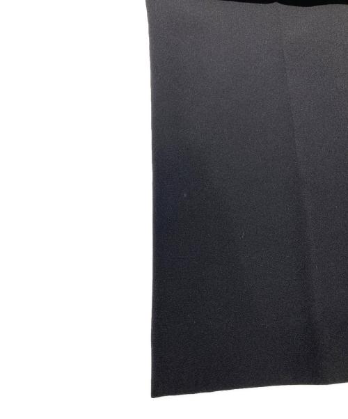 Mila Owen（ミラオーウェン）Mila Owen (ミラオーウェン) ウエストゴムパイピングラインジャージパンツ ブラック サイズ:SIZE 0の古着・服飾アイテム