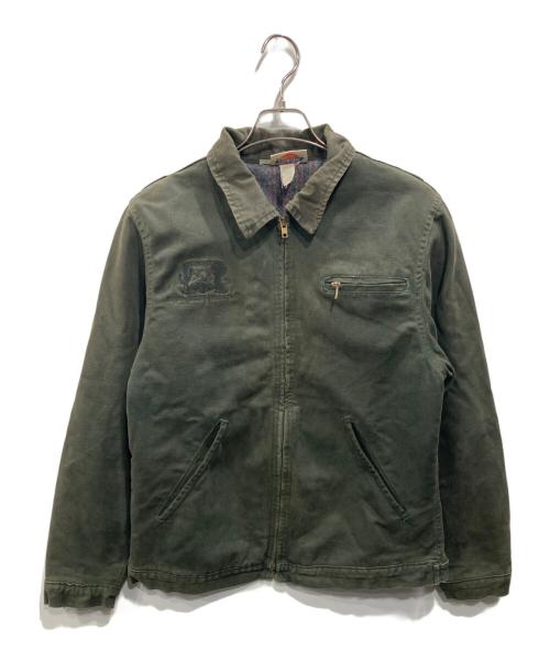 Dickies（ディッキーズ）Dickies (ディッキーズ) 裏地ブランケットダックジャケット カーキ サイズ:XLの古着・服飾アイテム