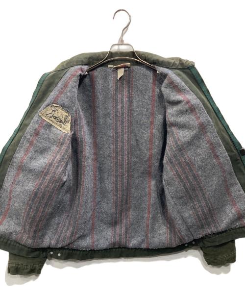 Dickies（ディッキーズ）Dickies (ディッキーズ) 裏地ブランケットダックジャケット カーキ サイズ:XLの古着・服飾アイテム