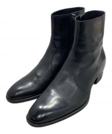 Saint Laurent Paris（サンローランパリ）の古着「WYATT ZIPPED BOOTS」｜ブラック