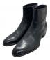 Saint Laurent Paris（サンローランパリ）の古着「WYATT ZIPPED BOOTS」｜ブラック