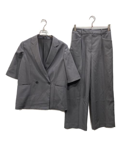 PLST（プラステ）PLST (プラステ) プレミアムオックスハーフスリーブジャケット+パンツ ダークグリーン サイズ:SIZE Mの古着・服飾アイテム