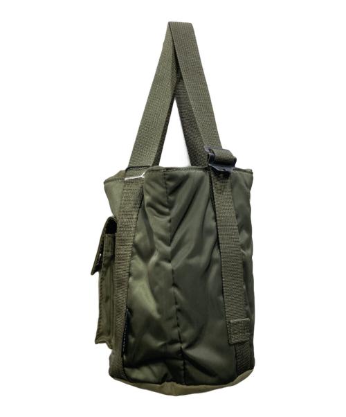 MACKINTOSH（マッキントッシュ）MACKINTOSH (マッキントッシュ) PORTER (ポーター) ミニバスケット トートバッグ カーキの古着・服飾アイテム