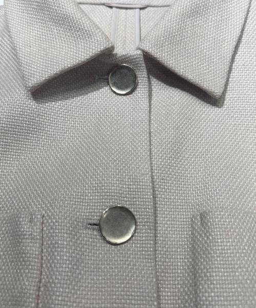 ANAYI（アナイ）ANAYI (アナイ) プリペラリネンポケットステン ジャケット ベージュ サイズ:XSの古着・服飾アイテム