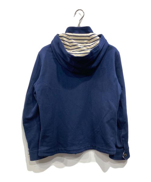 BURBERRY BLACK LABEL（バーバリーブラックレーベル）BURBERRY BLACK LABEL (バーバリーブラックレーベル) ジップパーカー ネイビー サイズ:Lの古着・服飾アイテム