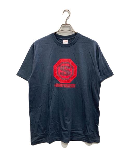 SUPREME（シュプリーム）Supreme (シュプリーム) Blockbuster Tee(ブロックバスター・ティー） ネイビー サイズ:Lの古着・服飾アイテム