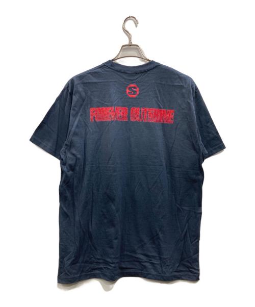 SUPREME（シュプリーム）Supreme (シュプリーム) Blockbuster Tee(ブロックバスター・ティー） ネイビー サイズ:Lの古着・服飾アイテム