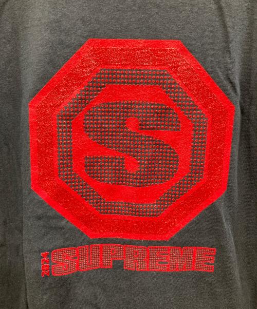 SUPREME（シュプリーム）Supreme (シュプリーム) Blockbuster Tee(ブロックバスター・ティー） ネイビー サイズ:Lの古着・服飾アイテム