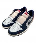 NIKEナイキ）の古着「Air Jordan 1 Retro Low OG」｜ネイビー×レッド