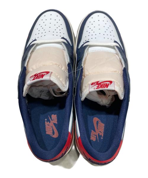 NIKE（ナイキ）NIKE (ナイキ) Air Jordan 1 Retro Low OG ネイビー×レッド サイズ:28の古着・服飾アイテム