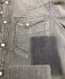 中古・古着 AKM (エーケーエム) STRETCH DENIM 7oz PATCHWORK WESTERN（ストレッチデニム7オンスパッチワークウエスタン） ブラック サイズ:SIZE M：6000円