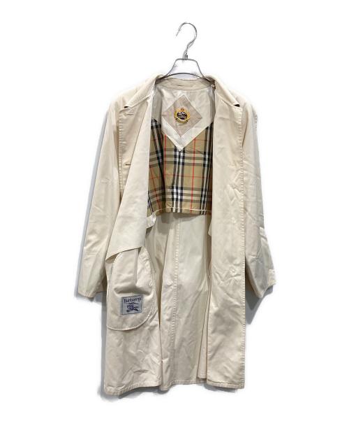 Burberry's（バーバリー）Burberry's (バーバリー) 金釦ステンカラーコート ホワイト サイズ:9ARの古着・服飾アイテム