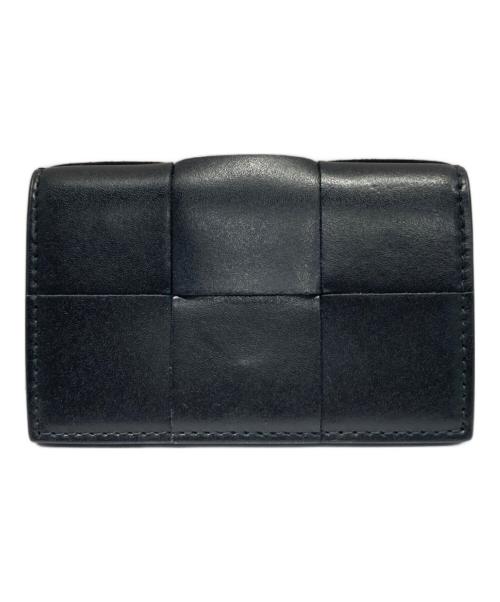 BOTTEGA VENETA（ボッテガベネタ）BOTTEGA VENETA (ボッテガベネタ) ビジネスカードケース ブラックの古着・服飾アイテム