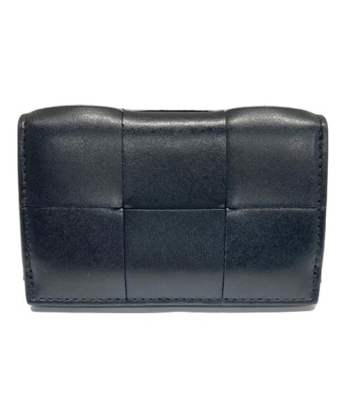 BOTTEGA VENETA（ボッテガベネタ）BOTTEGA VENETA (ボッテガベネタ) ビジネスカードケース ブラックの古着・服飾アイテム