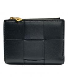 BOTTEGA VENETA（ボッテガベネタ）の古着「2つ折り財布」｜ブラック