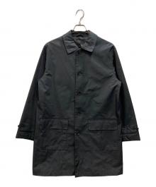POLO RALPH LAUREN（ポロ・ラルフローレン）の古着「ポリエステルステンカラーコート」｜ブラック