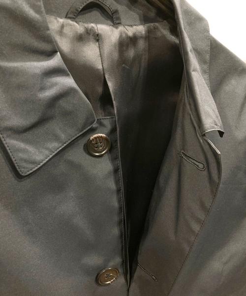 POLO RALPH LAUREN（ポロ・ラルフローレン）POLO RALPH LAUREN (ポロ・ラルフローレン) ポリエステルステンカラーコート ブラック サイズ:Mの古着・服飾アイテム