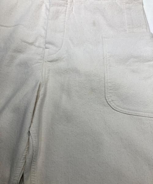 HATSKI（ハツキ）HATSKI (ハツキ) オーバーオール アイボリー サイズ:SIZE Sの古着・服飾アイテム