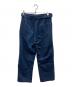 CULLNI (クルニ) Fringe Wide Denim With Long Belt（フリンジ・ワイドデニム・ウィズ・ロングベルト） ネイビー サイズ:SIZE M：5000円