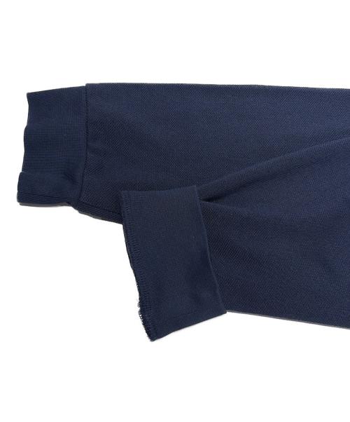 LACOSTE（ラコステ）LACOSTE (ラコステ) BEAMS GOLF (ビームスゴルフ) ヘンリーネック長袖ポロシャツ ネイビー サイズ:Mの古着・服飾アイテム
