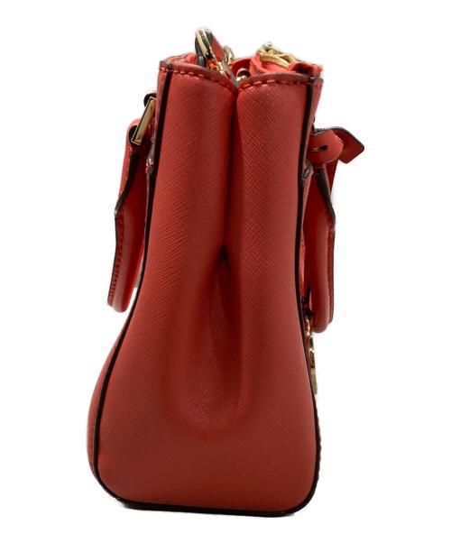 MICHAEL KORS（マイケルコース）MICHAEL KORS (マイケル・コース) ADRIENNE サッチェル スモール(アドリアンヌ サッチェル スモール） レッドの古着・服飾アイテム