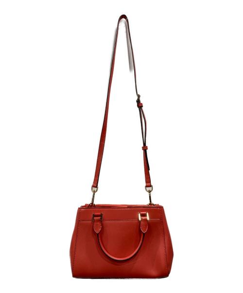 MICHAEL KORS（マイケルコース）MICHAEL KORS (マイケル・コース) ADRIENNE サッチェル スモール(アドリアンヌ サッチェル スモール） レッドの古着・服飾アイテム