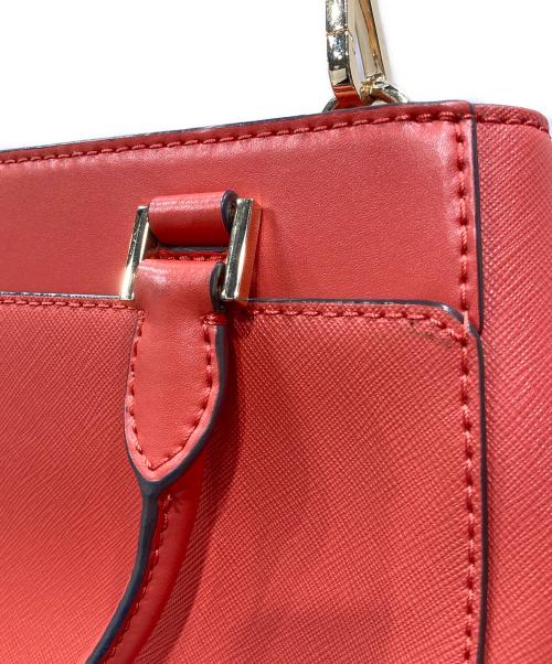 MICHAEL KORS（マイケルコース）MICHAEL KORS (マイケル・コース) ADRIENNE サッチェル スモール(アドリアンヌ サッチェル スモール） レッドの古着・服飾アイテム