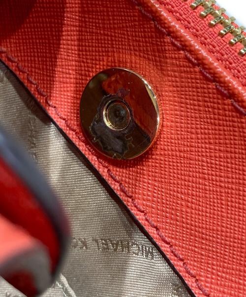 MICHAEL KORS（マイケルコース）MICHAEL KORS (マイケル・コース) ADRIENNE サッチェル スモール(アドリアンヌ サッチェル スモール） レッドの古着・服飾アイテム