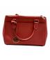 MICHAEL KORS（マイケル・コース）の古着「ADRIENNE サッチェル スモール(アドリアンヌ サッチェル スモール）」｜レッド