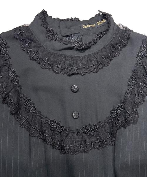 InnocentWorld（イノセントワールド）InnocentWorld (イノセントワールド) 長袖ワンピース ブラック サイズ:Mの古着・服飾アイテム